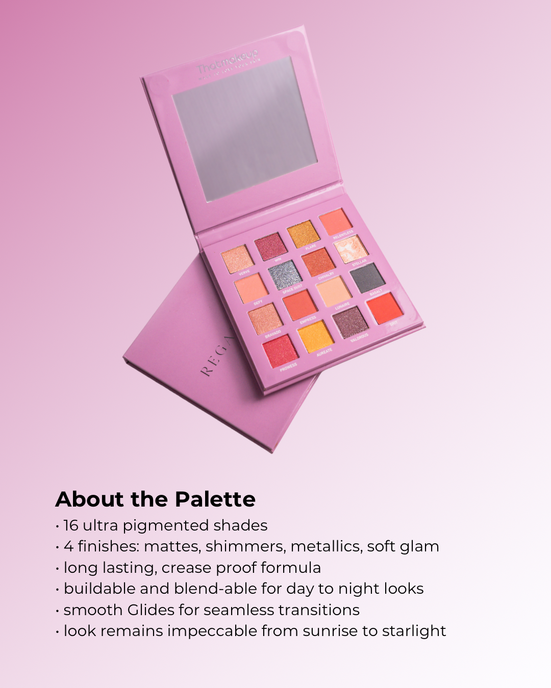 REGARDLESS – THE EYE SHADOW PALETTE